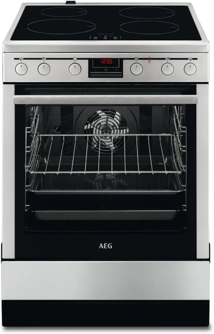 AEG Forno elétrico, aço inoxidável, AEG Quatro 20% Aço inoxidável Fácil de limpar Chariot porta
