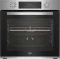Beko BBIM12300xCE Forno elétrico, 56, 7 cm, 72 L, 8 programas, classe energética A, encastrado, preto, ecrã LED, Dimensões: H 59, 5 x W 59