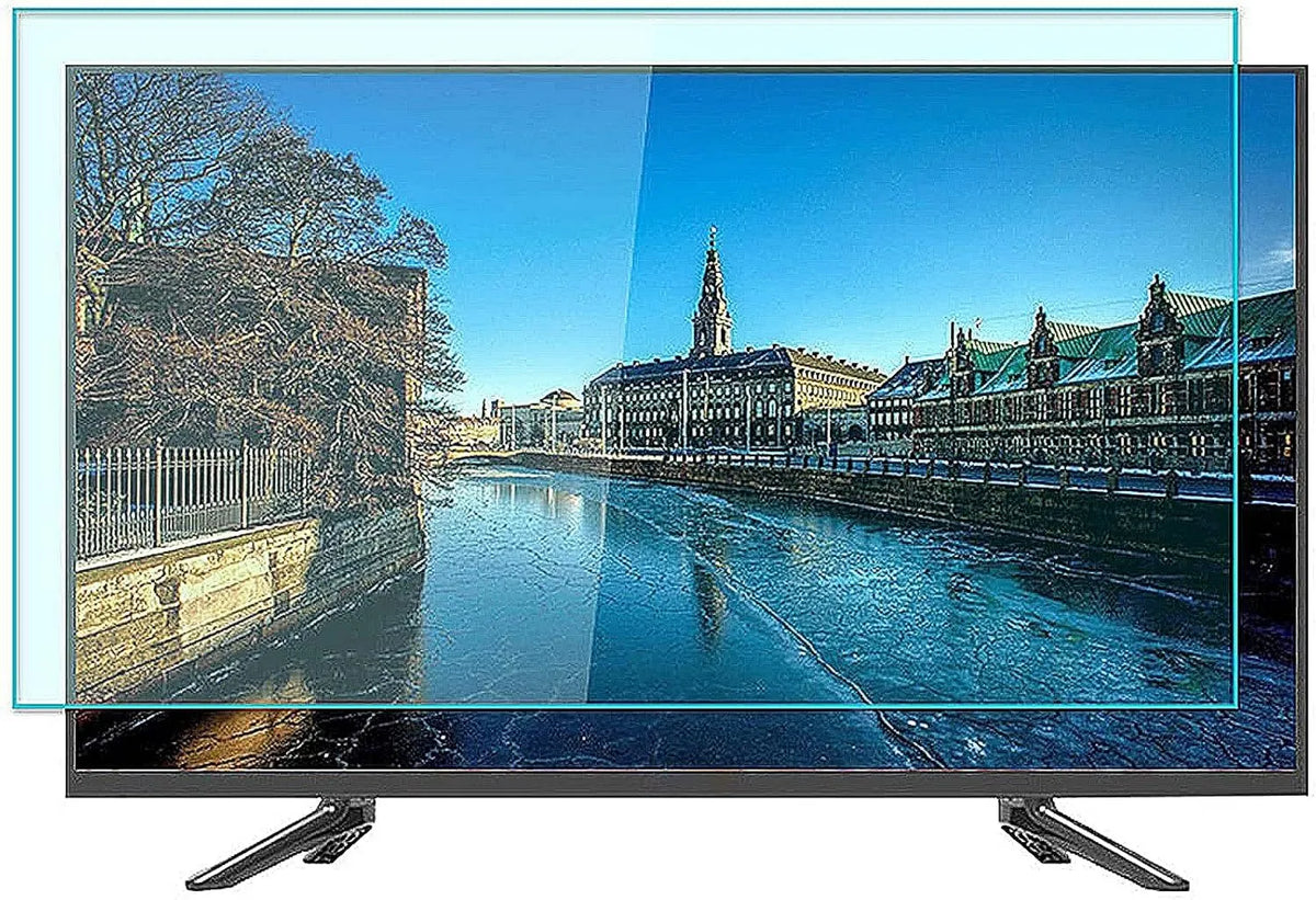 SaryEdge Smart TV, 75 polegadas, 1056 × 596mm, TV, filtro bloqueando Reflexões e Listras