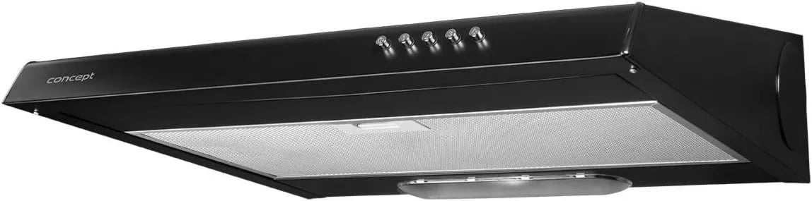 Concept Conceito OPP1360 exaustor, 60 cm, capa de cozinha, evacuação e reciclagem, iluminação LED, encastrado, 3 níveis, silencioso, Operação