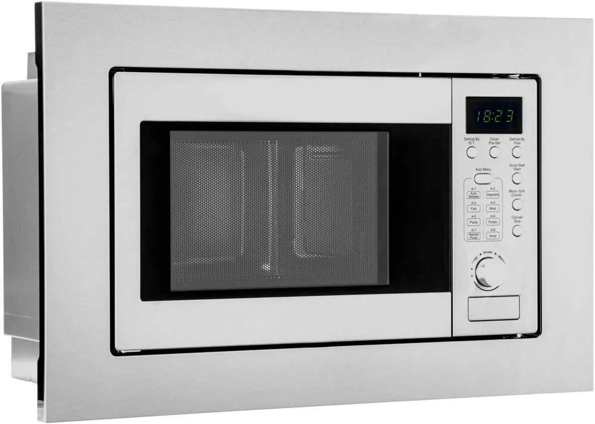 Bomann micro-ondas, 20 L, built-in, grelha, microondas, 20 litros, 5 níveis de potência de microondas, 2 níveis de potência combinados