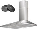 Karienvir exaustor m3/h, 60 cm, 300 m3/h, capa de cozinha, encastrado, LED