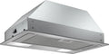 Bosch DLN53AA70 exaustor, 53 cm, 62 dB, capa de cozinha, iluminação LED, encastrado, Série 2, iluminação LED, Antracite
