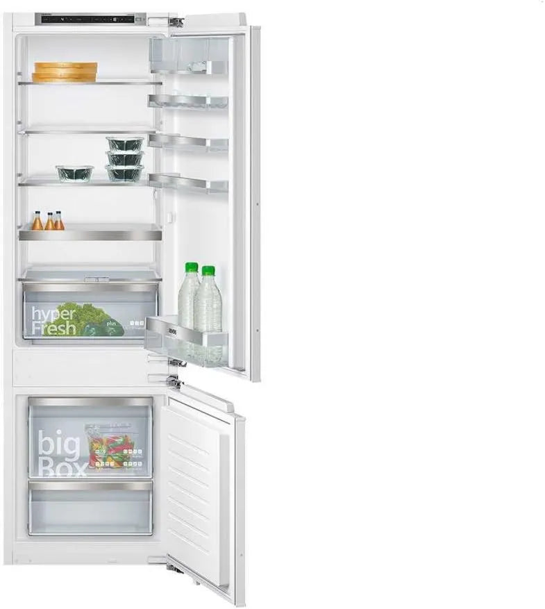 SIEMENS iQ500 KI87SAF30 Congelador, 211 L, encastrado, iluminação LED, armário congelador, Siemens KI87SAF30 iQ500 Frigorífico congelador