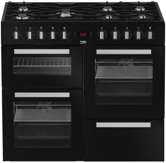 Beko Modelo PF335325DB, Cozinhando gás de piano 159l 7 zonas Negras - PF335325DB