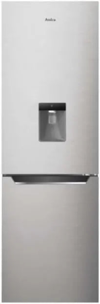 Amica Frigorífico combinado AFN8322Dx, 322 L, aço inoxidável, frigorífico com congelador, Frigorífico combinado 185.5cm 322l Inox - AFN8322Dx