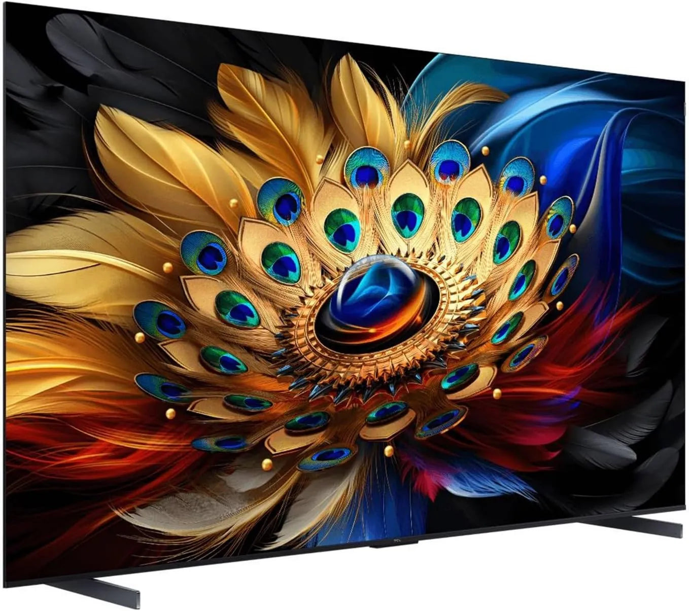 TCL 65C69B Smart TV, 164 cm, TV, 4K UHD, QLED, TV QLED Tcl 65C69B 164 cm 4K UHD 2024 Alumínio escovado