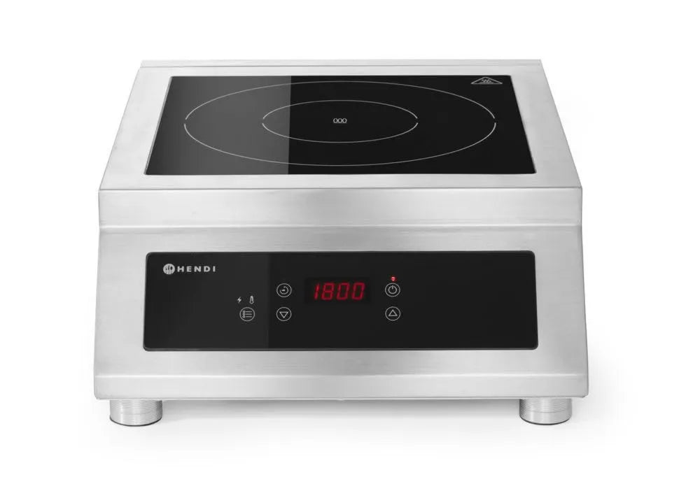 Placa de indução, mesa de indução de cozinha, HENDI 239222 Placa de indução de cozinha modelo 5000 D