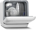 KLARSTEIN Máquina de lavar loiça, 5 L, 3 programas, 58 dB, portátil, silencioso, 2 talheres, 5L, Klarstein Aquatica Mini Wash China, Compact, Eco
