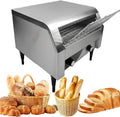 GEHPYYDS Forno elétrico, grelha, profissional, 150/300, 450 PCS, 2 tubos de aquecimento, para pão, bagels e alimentos