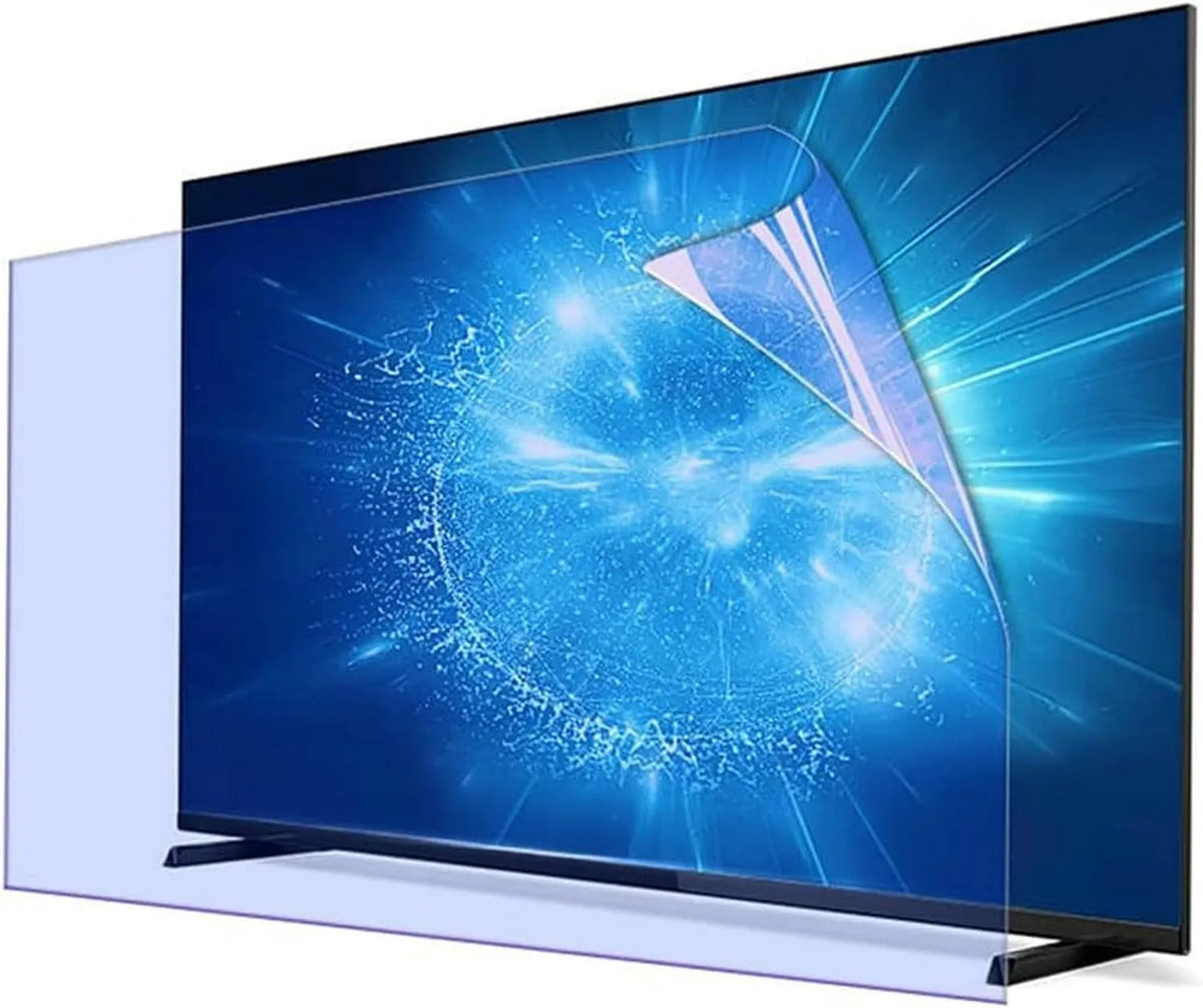 DFGHNBVC Smart TV, 65 polegadas, TV, 4K UHD, QLED, OLED, sem moldura, ecrã LCD, 50 polegadas, filtro Anti-Reflets