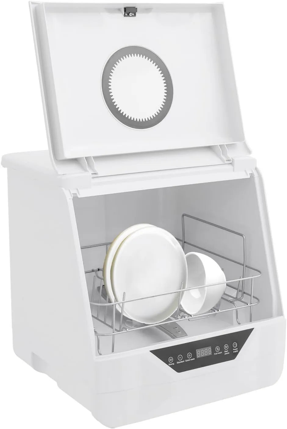 NIGORIY IPx1, 6 L, 800 W, toque, autónomo, 02-1 MPA, 6 litros, máquina de lavar loiça de mesa, pressão de água, cesta
