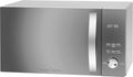 Microondas, 23 L, 9 programas, grelha, aço inoxidável, Profi Cook PC-MWG 1176 H, 2300 Watt ar quente, 23 litros, aço inoxidável