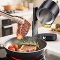 NEWTRY 3600RPM exaustor de vácuo, capa de cozinha, 3 velocidades, portátil, camping, camping, luz, filtros laváveis, poderoso, compacto, versátil para