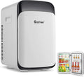 COSTWAY Frigorífico, 15 L, portátil, 2 zonas de temperatura, branco, Temperatura -3 °C ~ 50 °C, ano para Casa, Carro