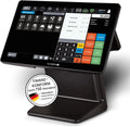 OLYMPIA ecrã sensível ao toque com Android 11 e USB-TSE, sistema de caixa para catering e varejo, caixa registradora com exibição do cliente
