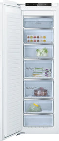 Bosch GIN81VEE0 Congelador, 212 L, 177,2 x 55,8 cm, encastrado, Sem Frost, armário congelador, Série 4, 5 gavetas, gaveta congelador Big Box