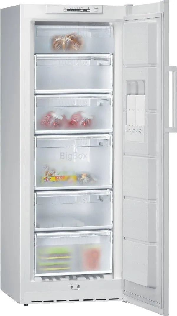 SIEMENS GS26VV23 Congelador, 199 L, classe E de energia, armário congelador, branco