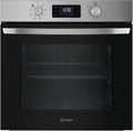 Forno elétrico, 59, 5 x 59, 5 x 55, 1 cm, 71 L, classe energética A, Indesit 255H, encastrado, grelha, vapor, aço inoxidável