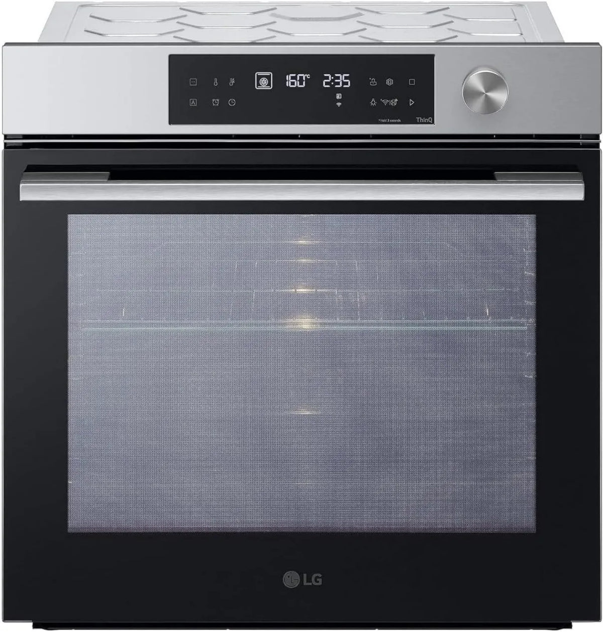 LG WSED7612S Forno elétrico, vapor, aço inoxidável, Lg WSED7612S - Forno pirolítico com vapor multifunções em aço inoxidável