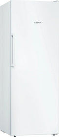 Bosch GSN29VWEV Congelador, 200 L, 161 x 60 cm, armário congelador, branco, SuperFreezing, Série 4, 5 gavetas, free-standing, Zona Vario, gaveta