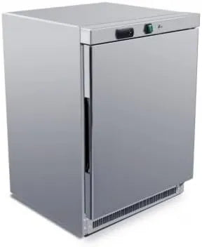 Furnotel Congelador, 130 L, Professional, Aço inoxidável, Pequeno Congelador Profissional Aço Inox - 130 Litros