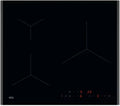 AEG TI63IQ3BFB Hob2Placa de indução, 60 cm, 3 lareiras, mesa de cozinha de indução, Boost, standing livre, preto, Hob2Hood sistema, SenseBoil &