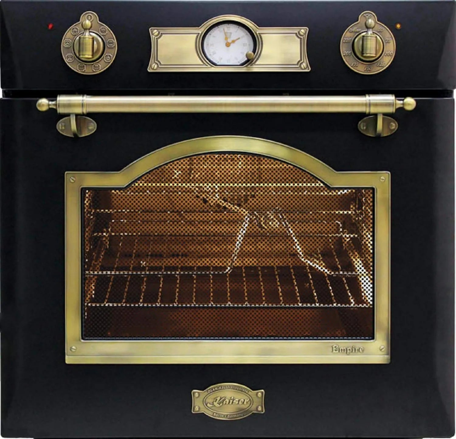 Kaiser Forno elétrico, 60 cm, 67 L, 8 programas, encastrado, grelha, UVP 1406 EUR, 8 funções e torrefação elétrica - Casa com vidros triplos - UVP