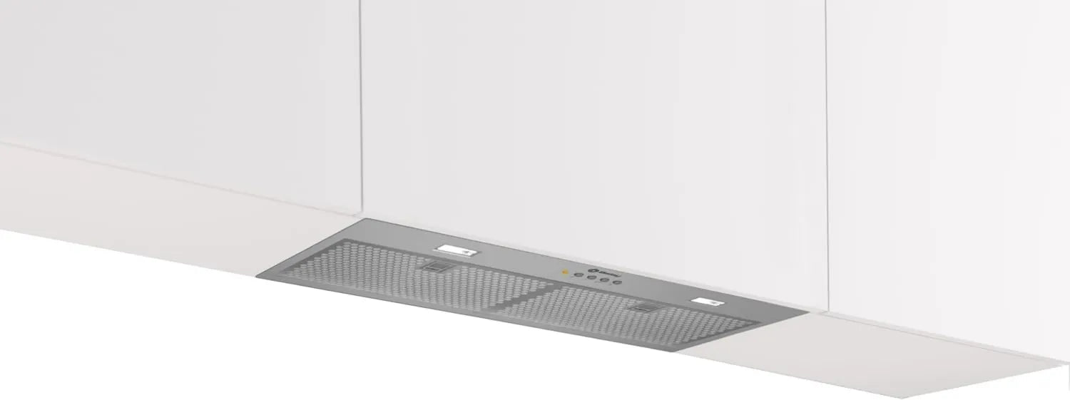 Balay Electrodomésticos Iluminação LED, módulo de integração, 3 velocidades + função intensiva, filtros de aço laváveis, Balay 3BF377Ex, aço inoxidável