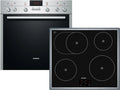 SIEMENS EQ641EI02T Fogão com forno, 65 L, efeito 3D, aço inoxidável, Siemens EQ641EI02T Fogão combinado, 65 litros, Resultados de cozedura