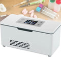 DPDZSW Frigorífico elétrico, 2 a 8 °C, carro, transporte de insulina e medicamentos, mini-frigorífico portátil, frigorífico Médico Portátil Pequeno, 2 *Batery, Viagens