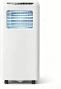 DAEFAG 3-em-1 ar condicionado, Ventilador para 500 pés quadrados, 9000 BTU, ar condicionado móvel 10000 BTU, Desumidificador, ecrã digital, Multi-Viteses