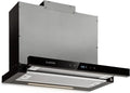 KLARSTEIN exaustor de sucção, 60cm, 640 m3/h, capa de cozinha, toque, temporizador, ecrã LCD, preto, LED, CEE A, 640m3, KLARSTEIN Mariana Neo - Hood