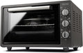 Forno elétrico, 37 L, 1500 W, Girmi FE37, temporizador, grelha, termostato, aço inoxidável, Temporizador 90 min, 300°C, 37 litros, Funções básicas de cozedura