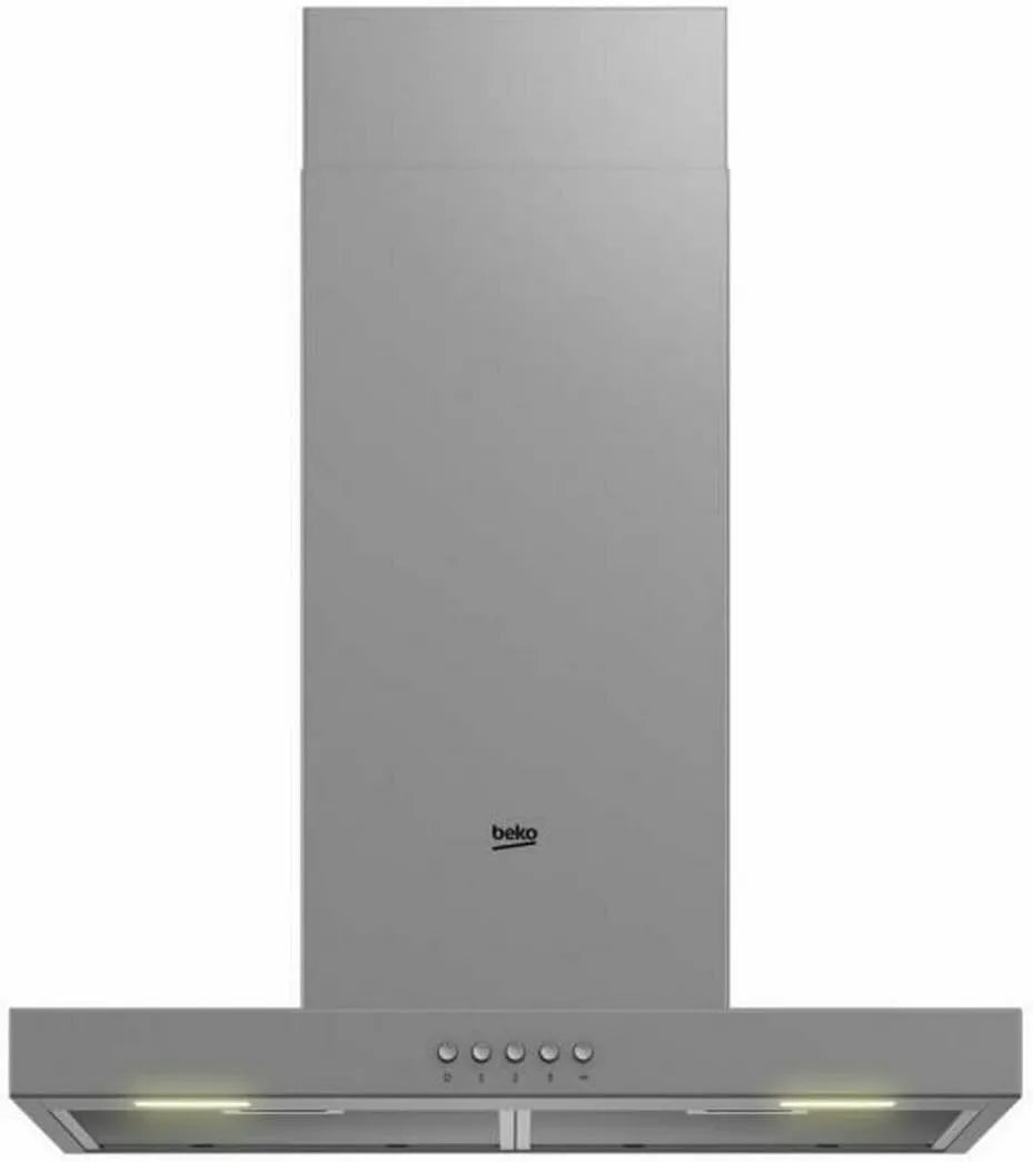 Beko exaustor, 60cm, 613m3/h, 68 dB, capa de cozinha, Hood 613m3, h BHCB61622BxH, instalação de parede, aço inoxidável, h Aço inoxidável - BHCB61622BxH