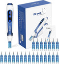 Lazzybeauty Modelo A11, Dr.pen A11 caneta Microneedling profissional, dispositivo sem fio com ecrã tátil e quebra de função, máquina de beleza para Face Care