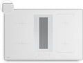 KLARSTEIN Indução placa, 80cm, 4 lareiras, 8400 W, mesa de cozinha indução, Boost, toque, bloqueio, temporizador, 4 zonas, Velar