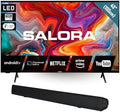 SALORA Smart TV SBO680, 40 polegadas, TV, HDR, HDMI, Wi-Fi, Bluetooth, Android OS, Full HD, 1 80W com caixa de baixo integrada, HDMI Arco, Home Pack