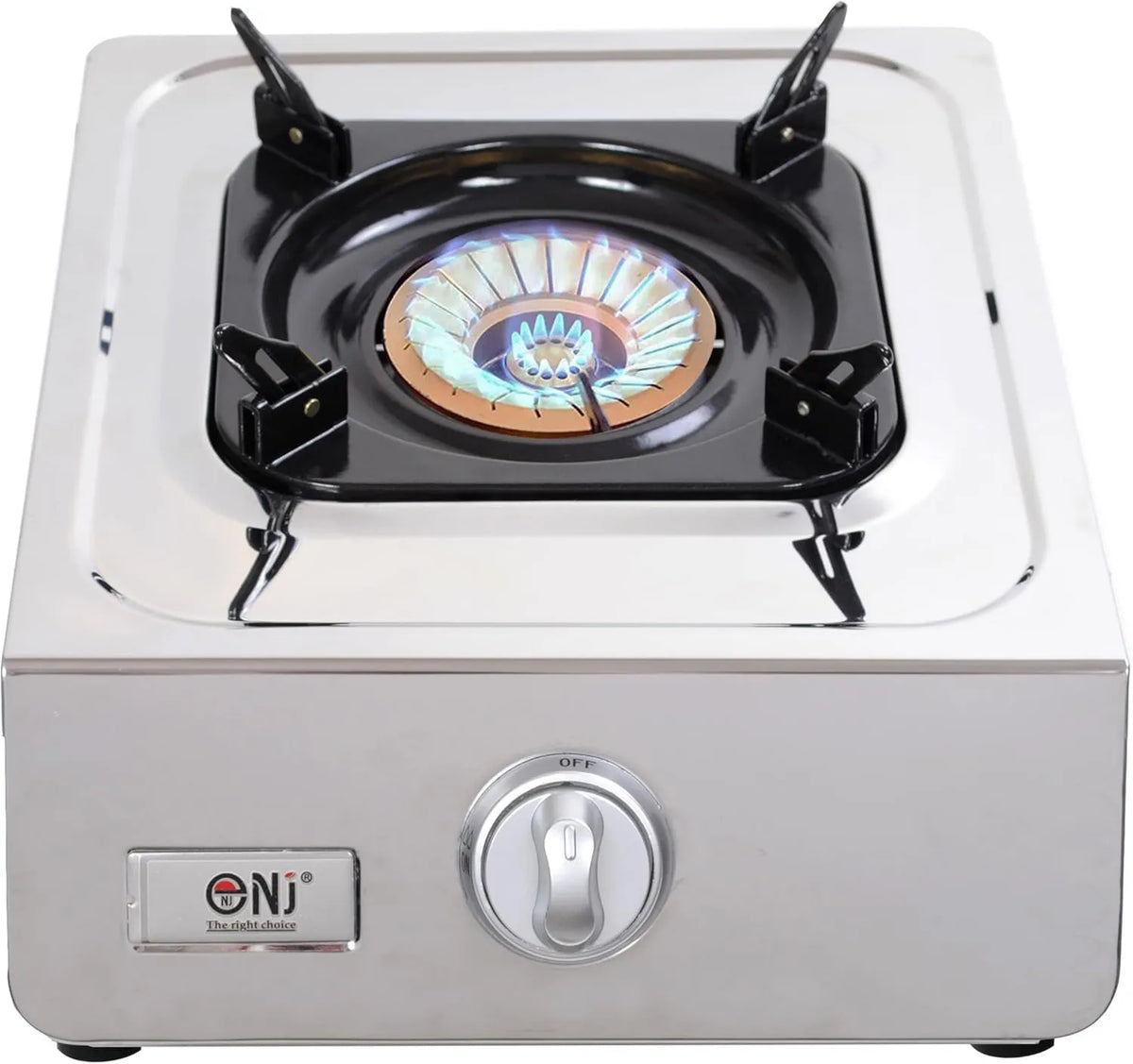 NJ The right choice Modelo NSD-11, NJ NSD-11 Sucata portátil de gás - LPG Tabela de cozinha de gás em aço inoxidável para Caravana 3, 8 kW