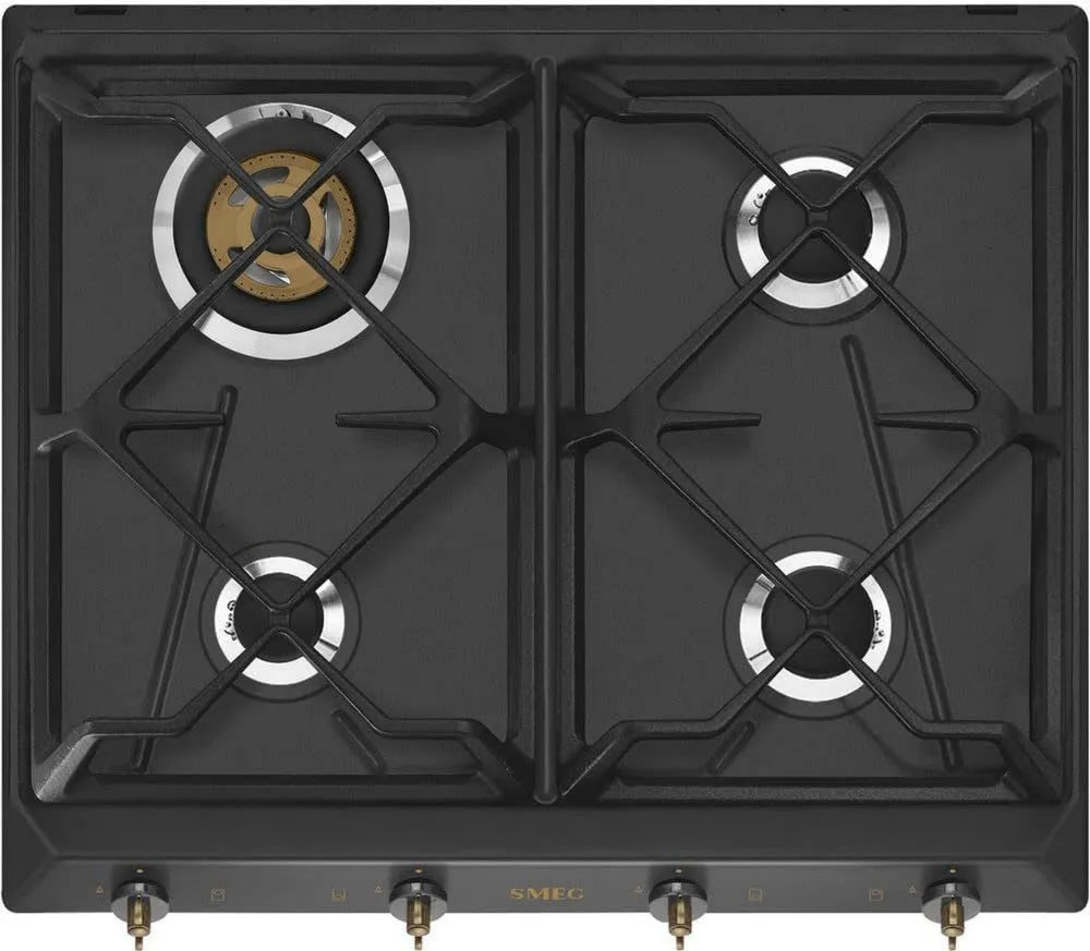 Smeg SRV864AOGH placa de gás, mesa de cozinha a gás