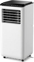 HUGGWRT Ar condicionado, Timer, 10000 BTU, Kit de instalação INCL, 2 velocidades, 24h Timer, Baixo consumo, Frigorífico de ventilação para divisões grandes