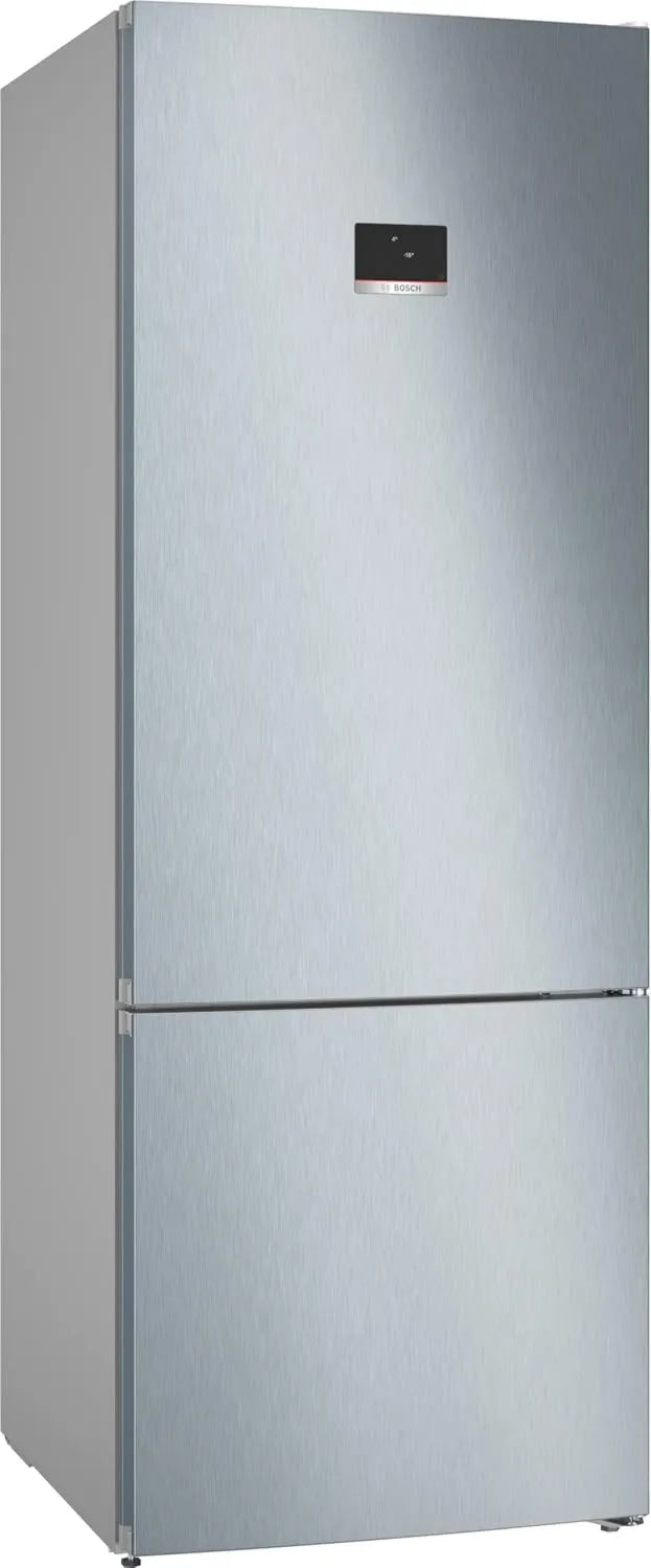 Bosch KGN56xLEB Frigorífico combinado, 193 x 70 cm, aço inoxidável, frigorífico com congelador, Cor Inox, Série 4, Frigorífico combinada de suporte livre