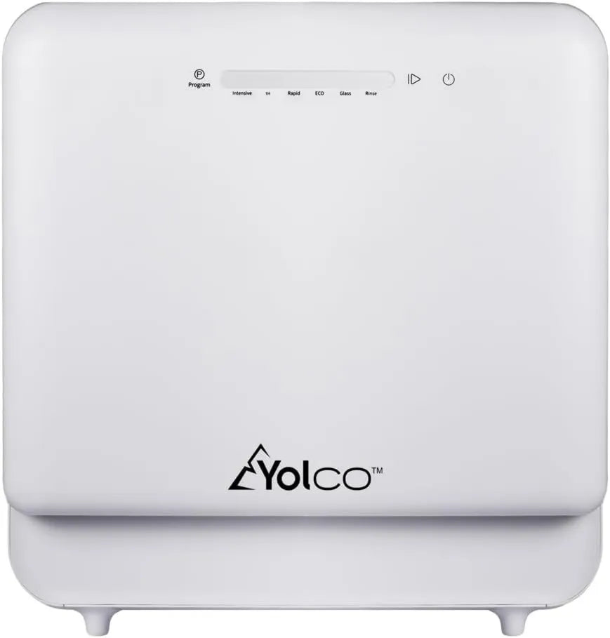 Máquina de lavar loiça, 5 L, 230 V, Yolco DWM01, portátil, grande tanque, camping, sem conexão com água fixa, compacto