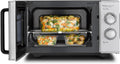 2-em-1 Caso micro-ondas, 25 L, 1000 W, temporizador, grelha, microondas, MG 25 Ecostyle Ceramic, temporizador até 30 min, grande formato