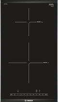 Bosch GDP375FB1E Placa de indução, 30 cm, placa de cozinha de indução, Boost, timer, preto, temporizador com função de parada, PowerBoost, Série 6