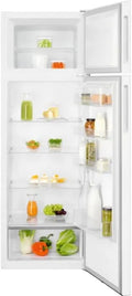 Electrolux Frigorífico combinado LTB1AE28W0, 244 L, frigorífico com congelador, branco, Frigorífico Combinado 55cm 244l Estático Branco - LTB1AE28W0