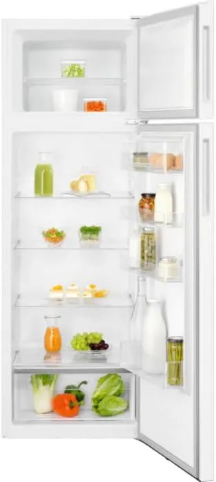 Electrolux Frigorífico combinado LTB1AE28W0, 244 L, frigorífico com congelador, branco, Frigorífico Combinado 55cm 244l Estático Branco - LTB1AE28W0