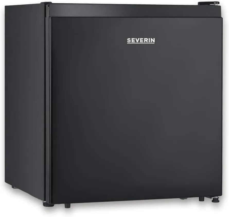 Frigorífico Severin, 45 L, classe E de energia, independente, preto, KB 8879, Largura 44, 5 cm, 45 Litros, Porta reversível
