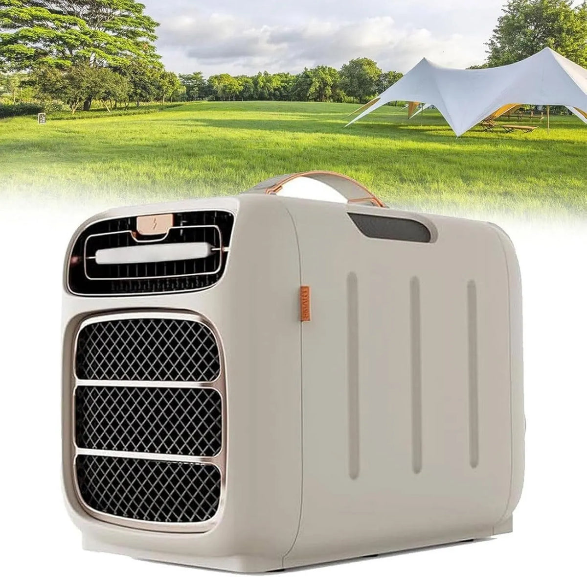BoTongSiHai Ar condicionado, toque, 3 velocidades, Refrigeração, desumidificação, ventilação, Mini ar condicionado 4800 BTU