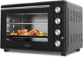 TAURUS Forno elétrico, 45 L, 2000 W, temporizador, preto, 15 modos de cozedura, Timer 90 Min, 2000W, Capacidade 45L, Acessórios Rotisserie, Sistema Stay
